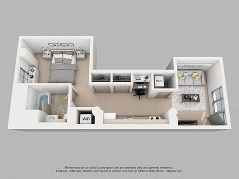 1011 Jones St. Studio-2 Beds Apartment for Rent - Photo Gallery 97